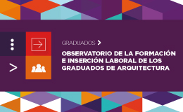 Observatorio de la Formación y la Inserción Laboral de los Egresados Arquitectos 2014/2015