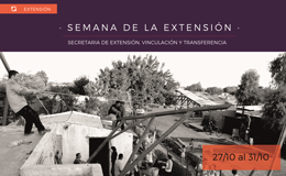 Semana de la Extensión | Exposición de grupos extensionistas