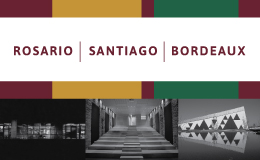 Seminario + Workshop Internacional Rosario | Santiago | Bordeaux 2014