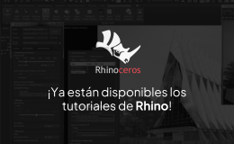 ¡Ya están disponibles los tutoriales de Rhino!
